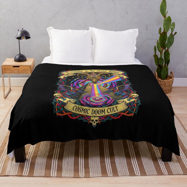 Item preview, Cosmic Doom Cult: Psychedelic Baphomet's Pyramid designed and sold by CoffinsArt.