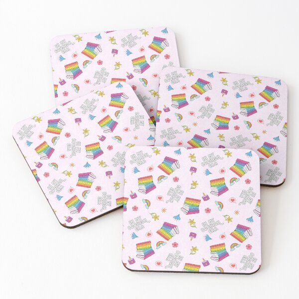 Item preview, in my bookish era | rainbow seamless pattern designed and sold by bonesxcvi.