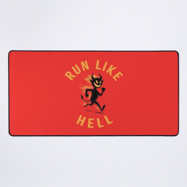 Item preview, Run Like Hell. Halloween Devil Jogging designed and sold by blackdogshop.