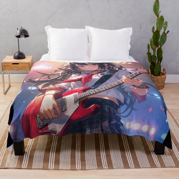 Item preview, Anime Rock Girl – Guitarist on Stage designed and sold by Meiersbeste.