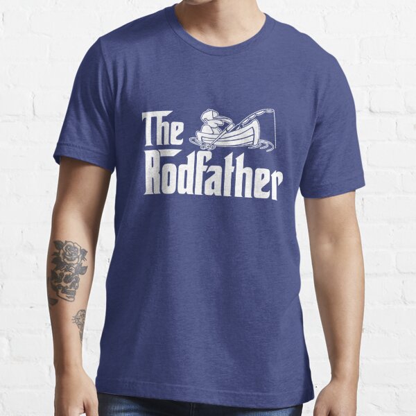 Rodfather T-shirt, Daddy Shirt, Funny Dad Fishing Shirt, Super Dad