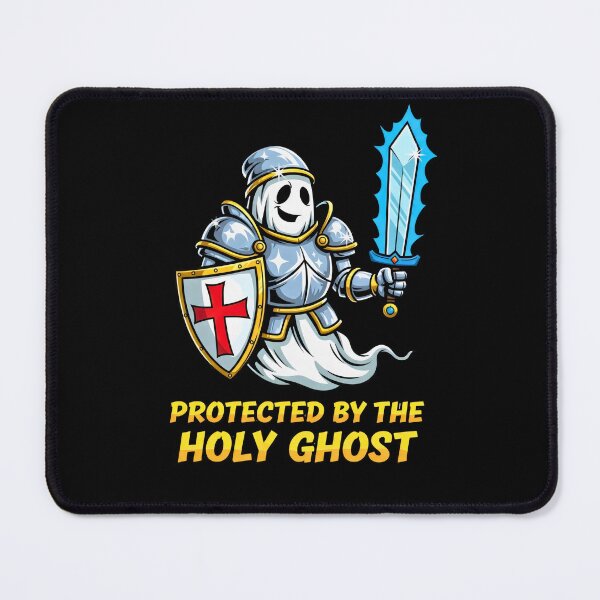 Item preview, Holy Ghost Knight - Protected By The Holy Spirit designed and sold by VividDripCo.