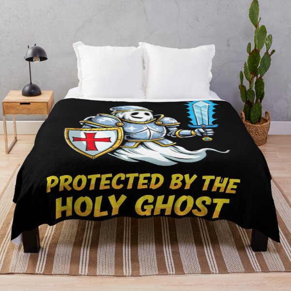 Item preview, Holy Ghost Knight - Protected By The Holy Spirit designed and sold by VividDripCo.