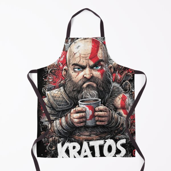 Item preview, Kratos, God of Coffee: Leviathan Latte in Asgardian Roast designed and sold by Senpaiwaves.