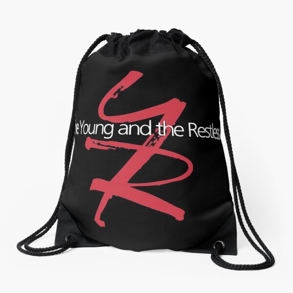 Young and Restless Drawstring Bag