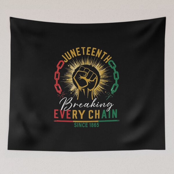 Item preview, Juneteenth - Breaking Every Chain designed and sold by MelanatedWomanPrintDesign.