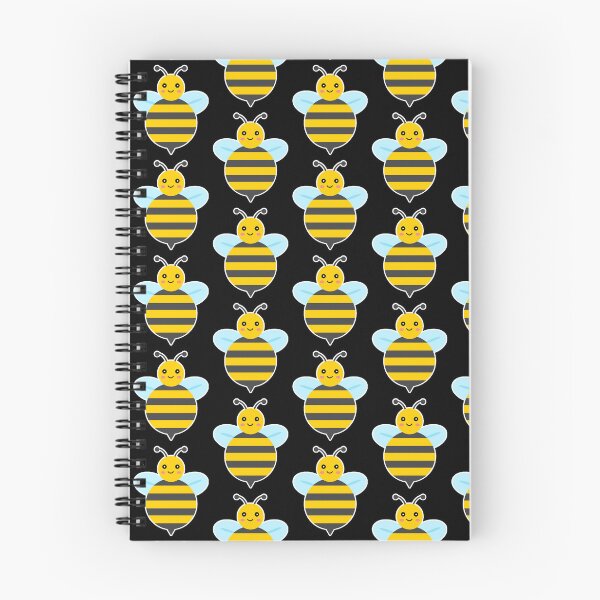 Item preview, Cute Smiling Honey Bee - Adorable Cartoon Bumble Bee Character designed and sold by Shape Snip Studio.