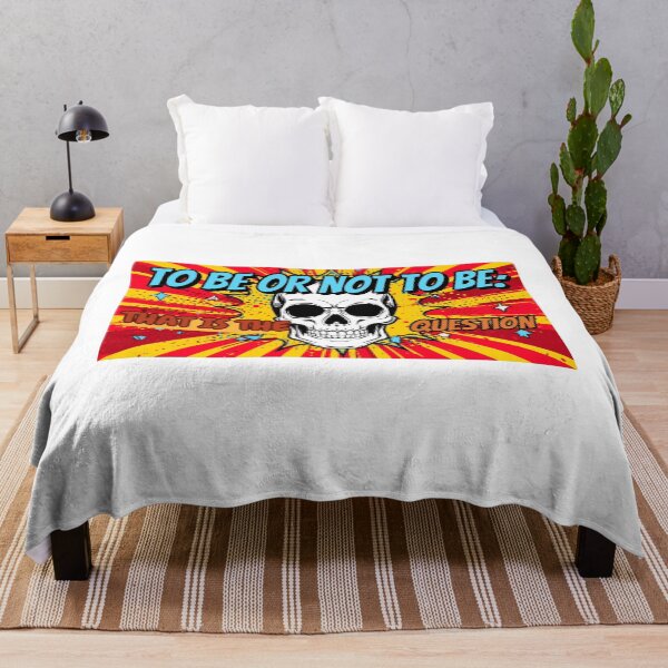Item preview, To Be Or Not To Be Pop Art Comic | Shakespeare Skull Design designed and sold by Boski22.