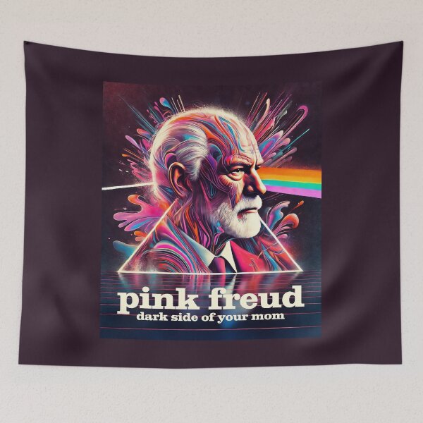 Item preview, Pink Freud Dark Side of Your Mom Psychedelic Mashup designed and sold by Victor Shadehorn.