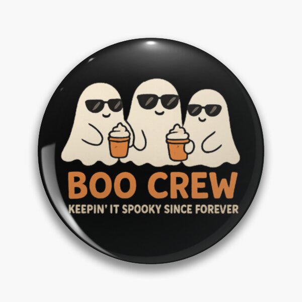 Item preview, Boo Crew Halloween Ghosts designed and sold by bruceygoosey84.