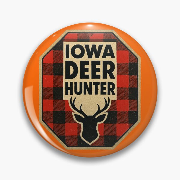Item preview, Iowa Deer Hunter  designed and sold by Broken Antler Designs .