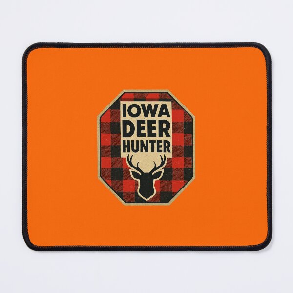 Item preview, Iowa Deer Hunter designed and sold by Broken Antler Designs .