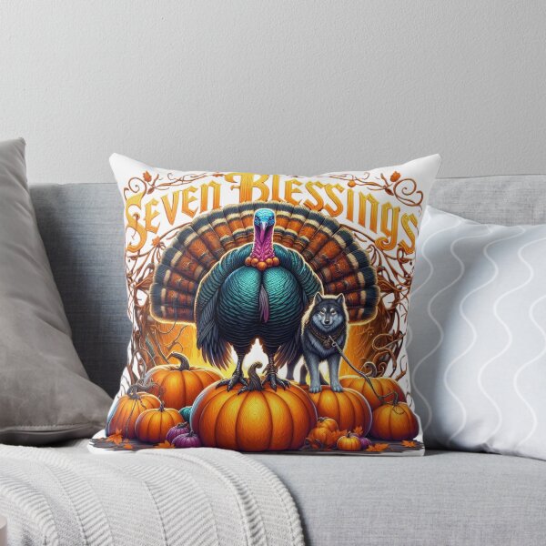 Item preview, Funny Thanksgiving Turkey & Wolf Design designed and sold by LavIsInTheAir.