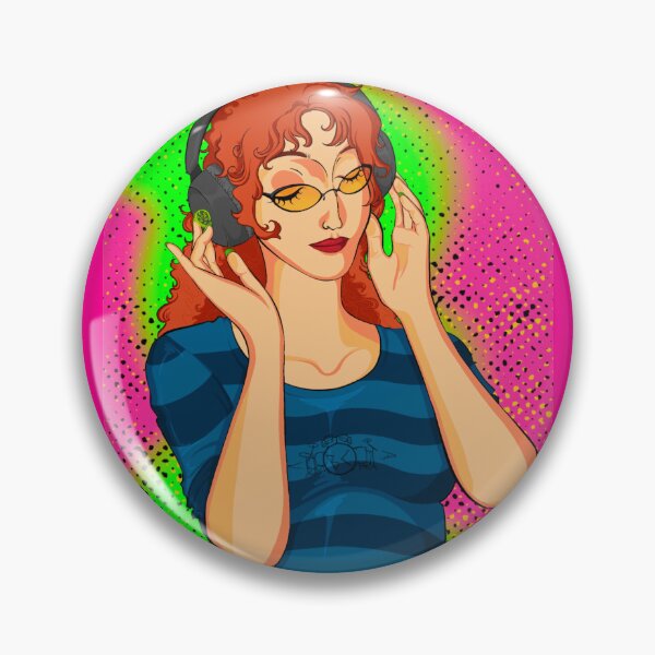 Item preview, Barbara Gordon listens to Nu Metal designed and sold by lunar-scapes.