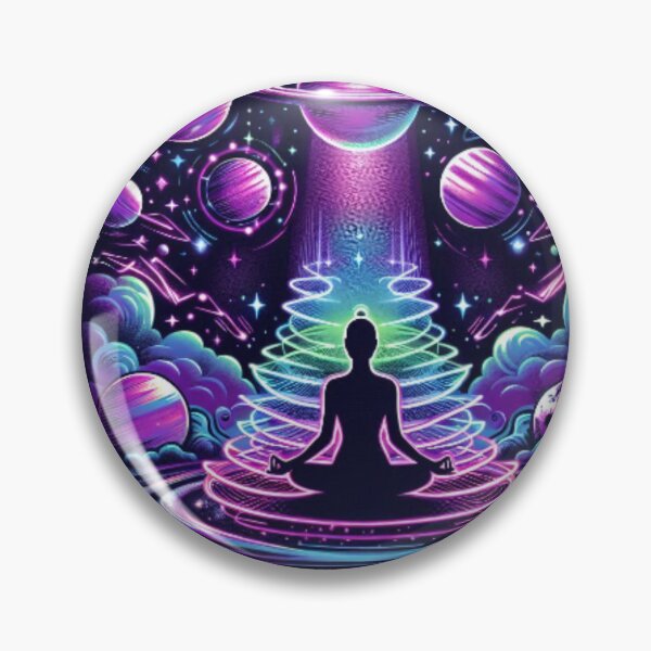Item preview, VIBE HIGHER – Cosmic & Spiritual Energy T-Shirt Design designed and sold by YASNOS.