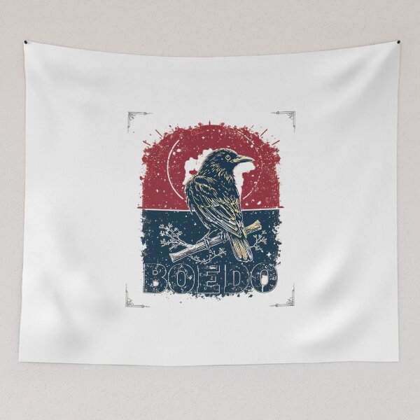 Item preview, 7 Cuervo Boedo CASLA Raven AzulGrana Elements SANLORE designed and sold by ART ATTACK ZONE.