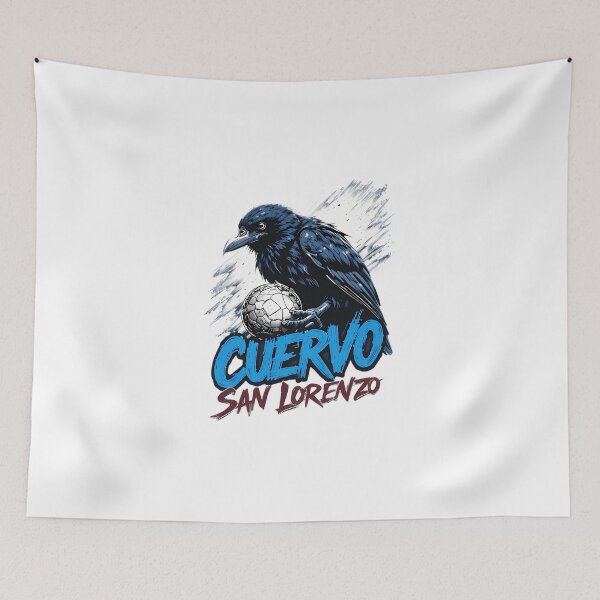 Item preview, 9 Cuervo Boedo CASLA Raven AzulGrana Elements SANLORE designed and sold by ART ATTACK ZONE.