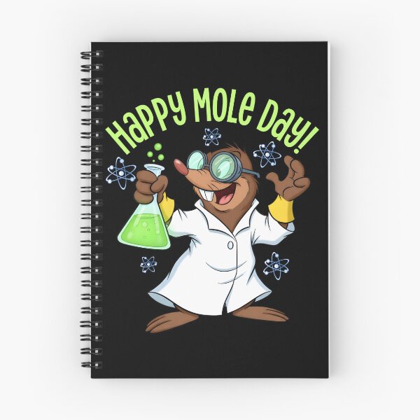 Item preview, Happy Mole Day – Cute Chemistry Mole designed and sold by NerdyWerks.