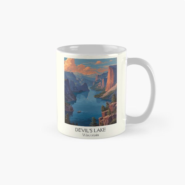 Item preview, Devil's Lake Wisconsin State Park Art Print designed and sold by TuncGK.