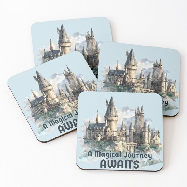 Item preview, Magic castle school - watercolor designed and sold by MrHide.