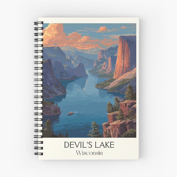 Item preview, Devil's Lake Wisconsin State Park Art Print designed and sold by TuncGK.