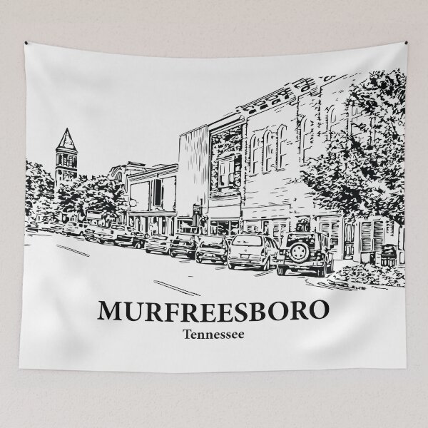 Item preview, Murfreesboro - Tennessee designed and sold by Lakeric Cityscapes.