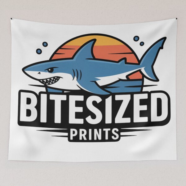 Item preview, BiteSizedPrints Logo  designed and sold by BiteSizedPrints.
