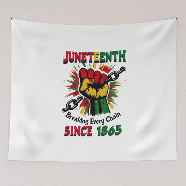 Item preview, Juneteenth - Breaking Every Chain designed and sold by MelanatedWomanPrintDesign.