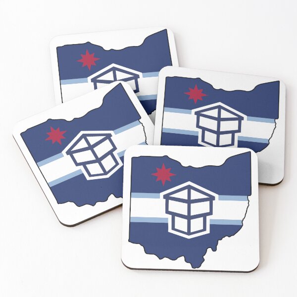 Item preview, Toledo Flag Ohio Sticker designed and sold by State Symbols.