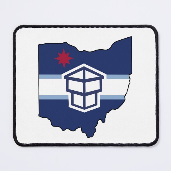 Item preview, Toledo Flag Ohio Sticker designed and sold by State Symbols.