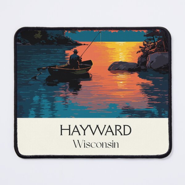 Item preview, Hayward Wisconsin Northwoods Sunset Art Print designed and sold by TuncGK.