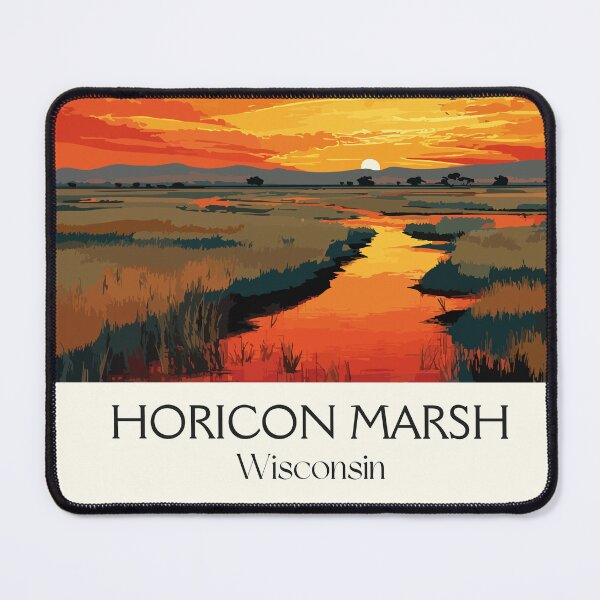 Item preview, Horicon Marsh Wisconsin Wildlife Refuge Art Print designed and sold by TuncGK.