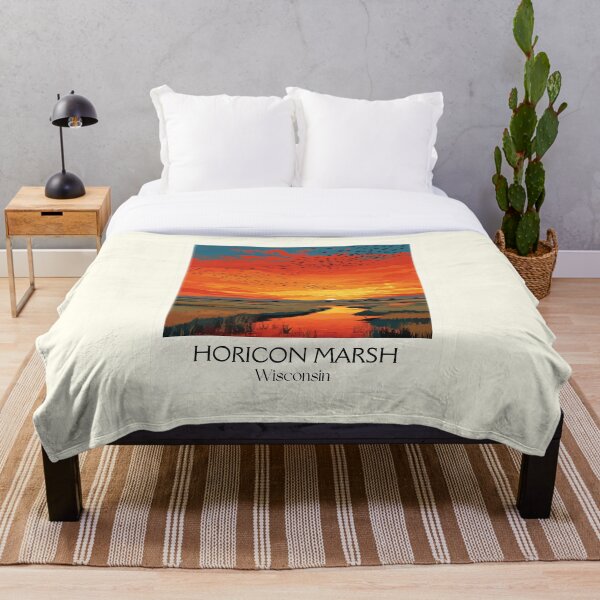 Item preview, Horicon Marsh Wisconsin Wildlife Refuge Art Print designed and sold by TuncGK.