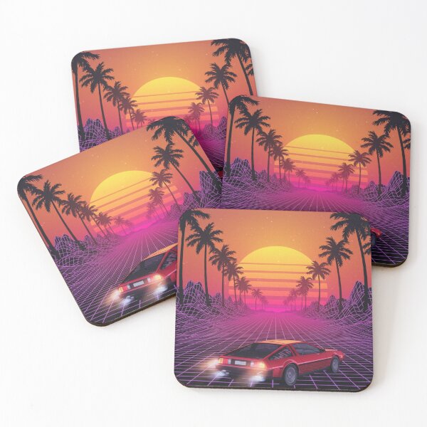 Item preview, RETRO SUNSET DRIVE designed and sold by YonizaStudio.