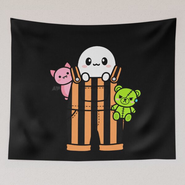 Item preview, Kawaii Ghost Halloween Crew Spooky Cute Friends designed and sold by VividDripCo.