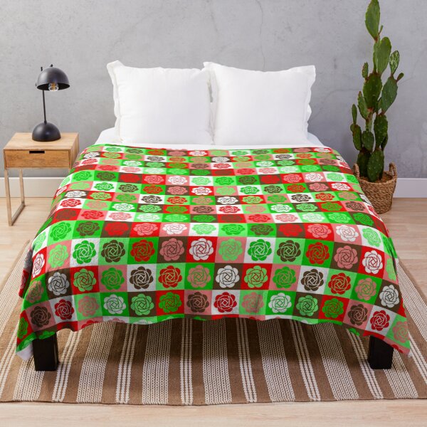 Item preview, Rose Pop Art: Christmas/Italian Flag 2 designed and sold by SarahJosArt.