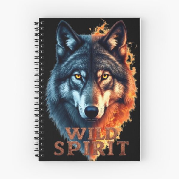 Item preview, WILD SPIRIT – Cute Wolf Kids T-Shirt Design designed and sold by YASNOS.