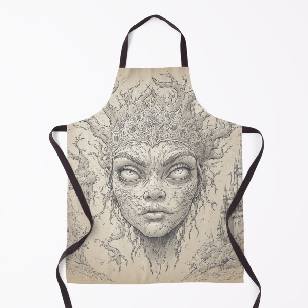 Item preview, Thorn-Crowned Castle Maiden Art designed and sold by David R Sawin The Architects Of Eden.