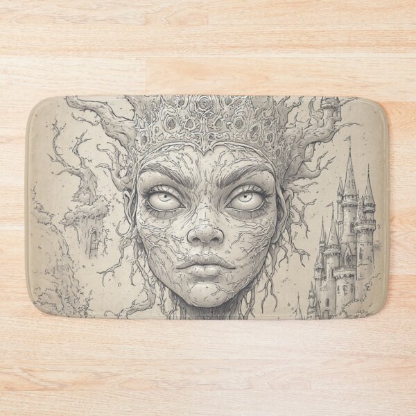 Item preview, Thorn-Crowned Castle Maiden Art designed and sold by David R Sawin The Architects Of Eden.