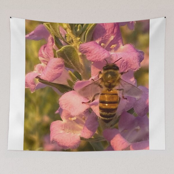 Item preview, Bee And Flower designed and sold by pinkyjainpan.
