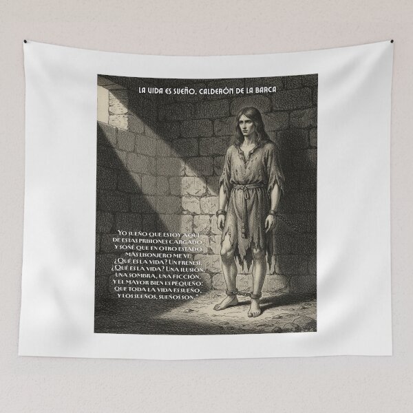 Item preview, 'Life is a Dream' by Pedro Calderón de la Barca. Segismundo designed and sold by Filologica.