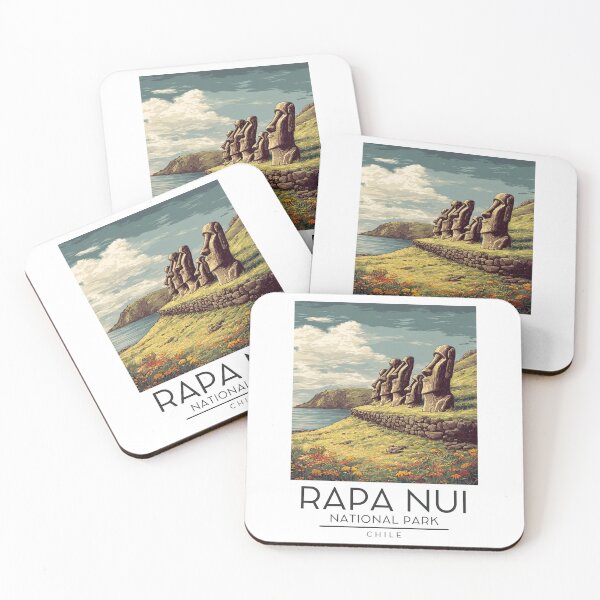Item preview, Rapa Nui National Park - Chile - Easter Island  designed and sold by GoodOldVintage.