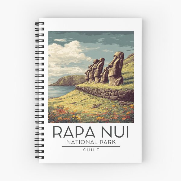 Item preview, Rapa Nui National Park - Chile - Easter Island  designed and sold by GoodOldVintage.
