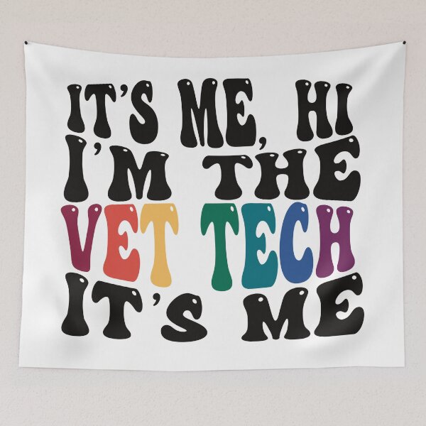 Item preview, It's Me, I'm The Vet Tech, It's Me designed and sold by AlishaLynch Studios.