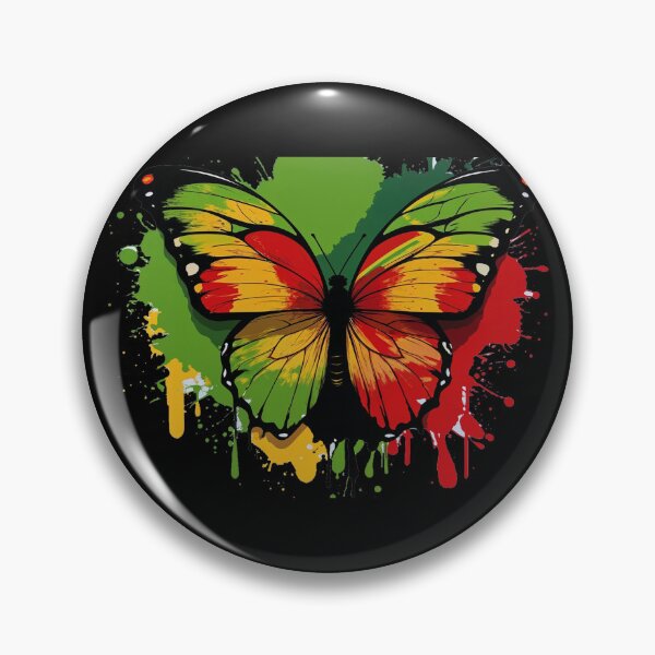 Artikelvorschau, Butterfly - Diaspora Edition entworfen und verkauft von MelanatedWomanPrintDesign.