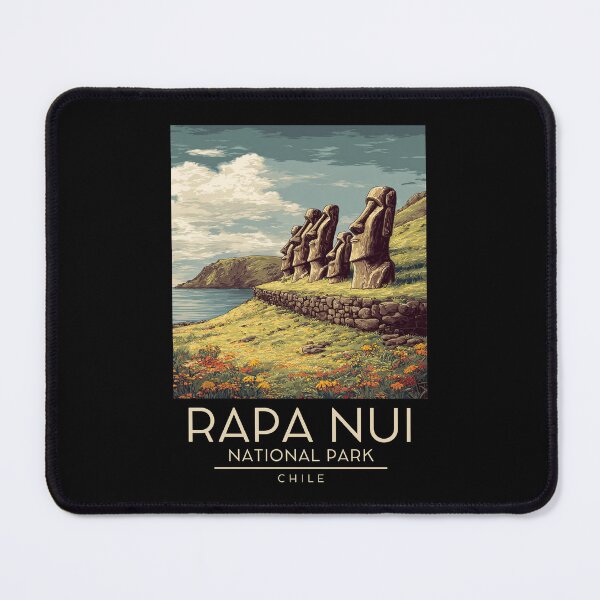 Item preview, Rapa Nui National Park - Chile - Easter Island designed and sold by GoodOldVintage.