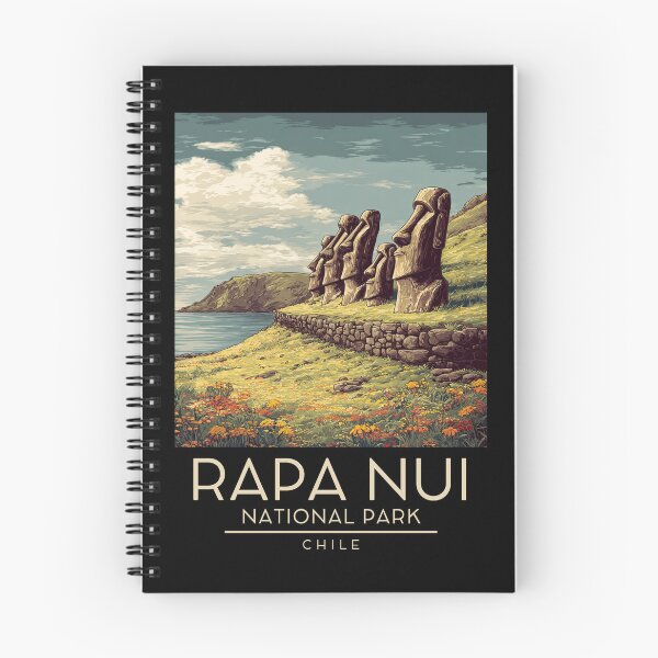 Item preview, Rapa Nui National Park - Chile - Easter Island  designed and sold by GoodOldVintage.