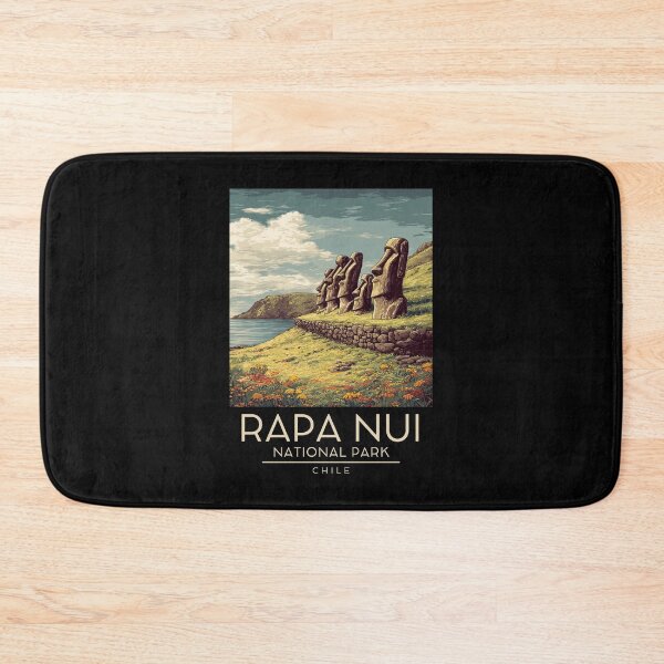 Item preview, Rapa Nui National Park - Chile - Easter Island  designed and sold by GoodOldVintage.
