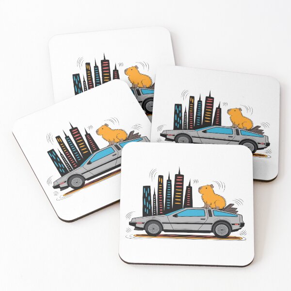 Item preview, Vintage Classic Car T-Shirt Capybara Fun designed and sold by PrintCarClub.