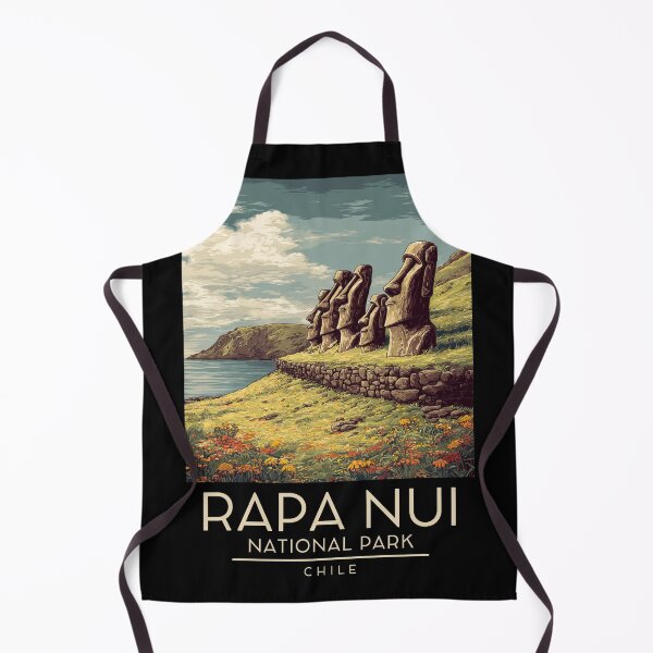 Item preview, Rapa Nui National Park - Chile - Easter Island  designed and sold by GoodOldVintage.